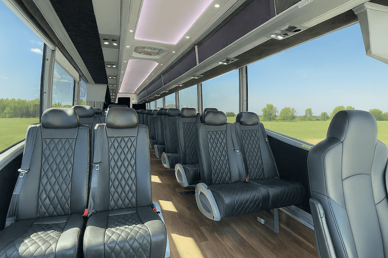 coach bus in Akron