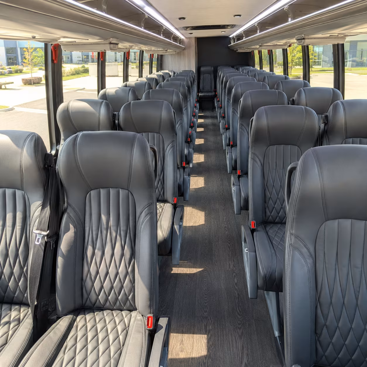 30 passenger minibus interior