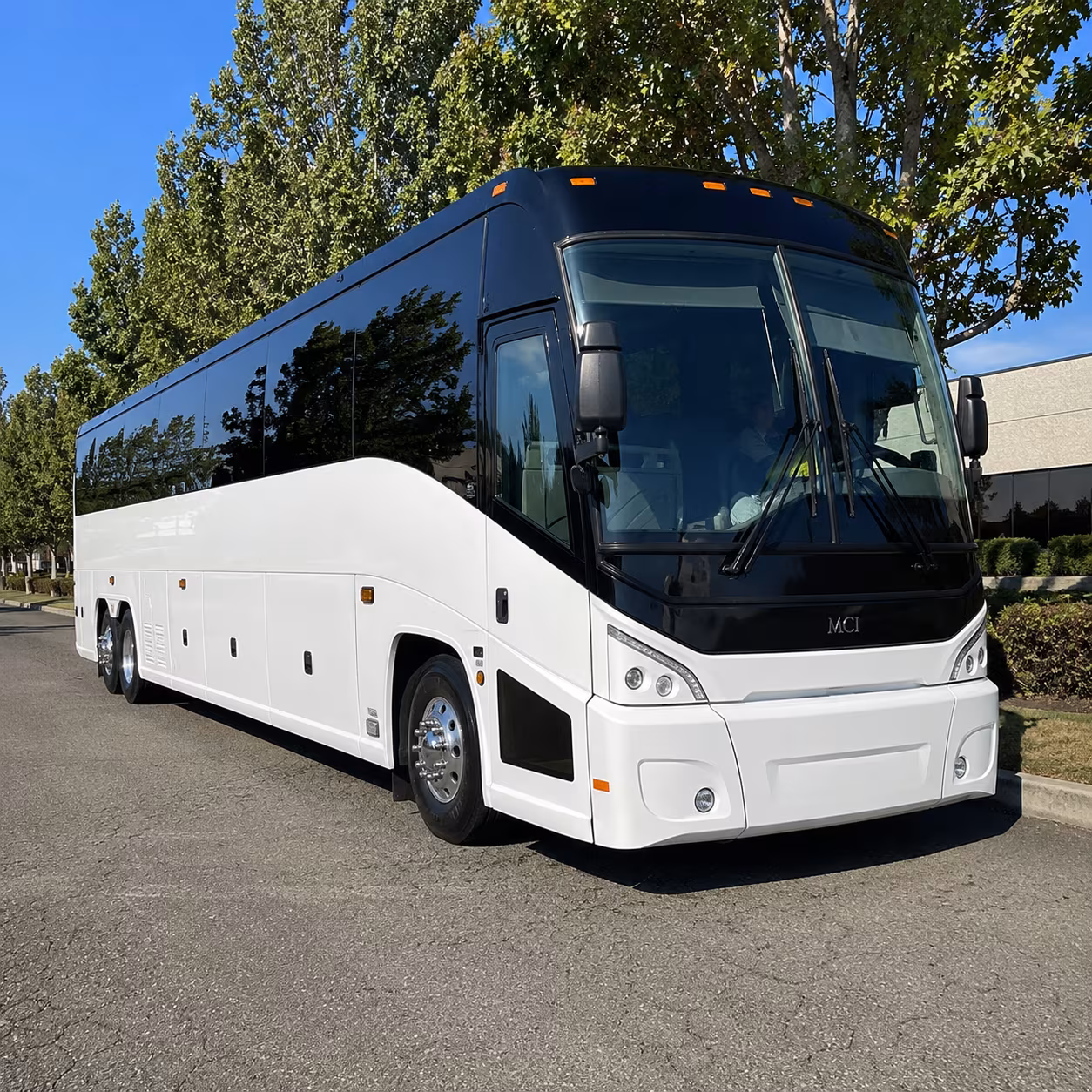 akron 50 passenger charter bus