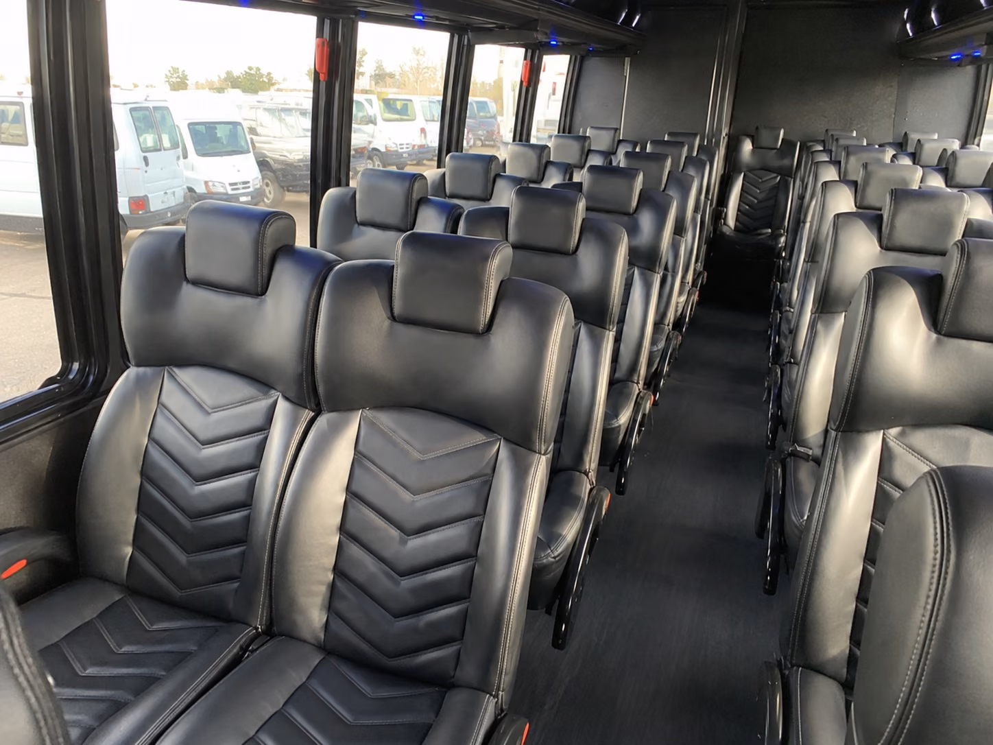 akron bus rental service area