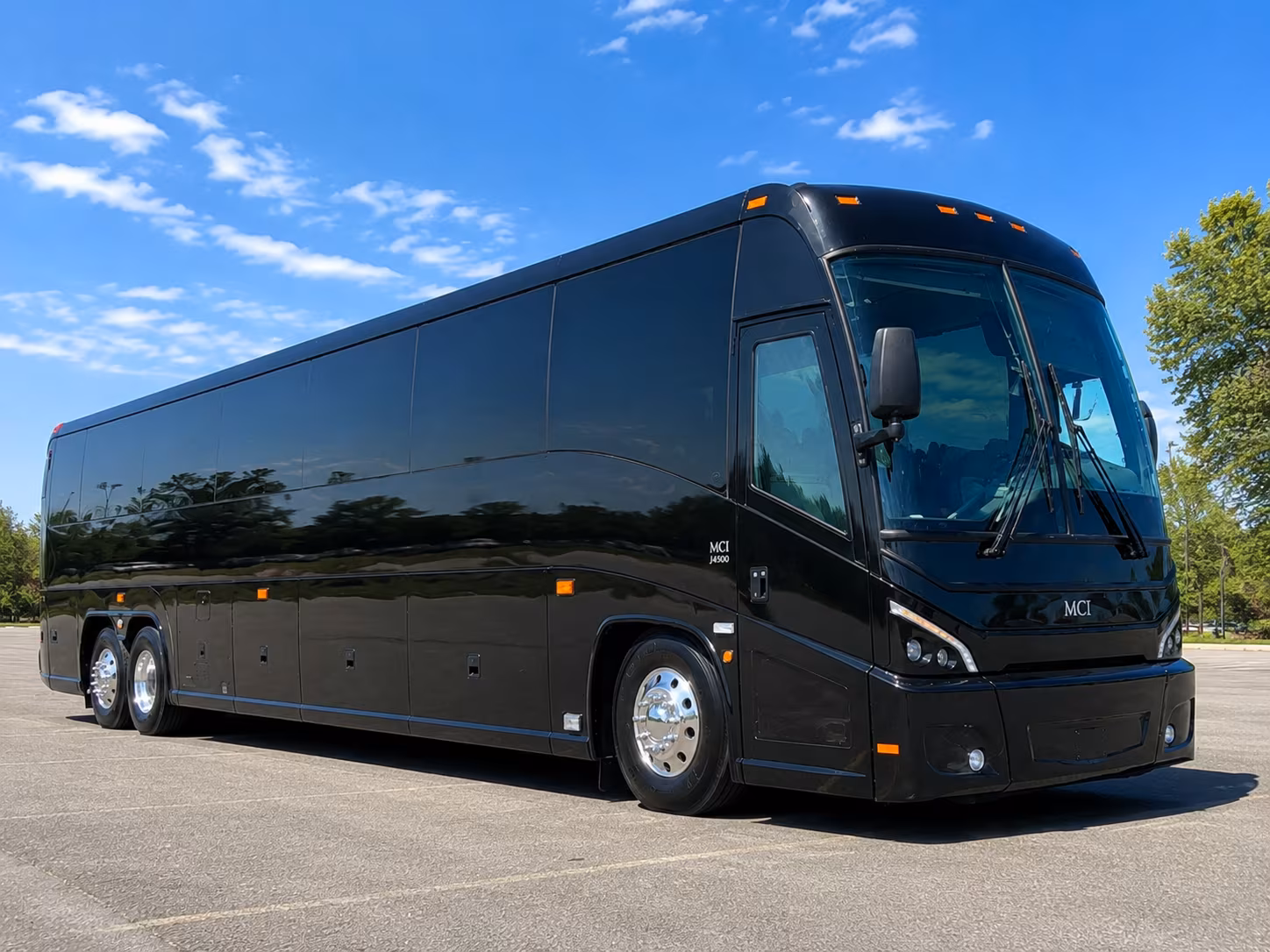 akron convention charter bus rental