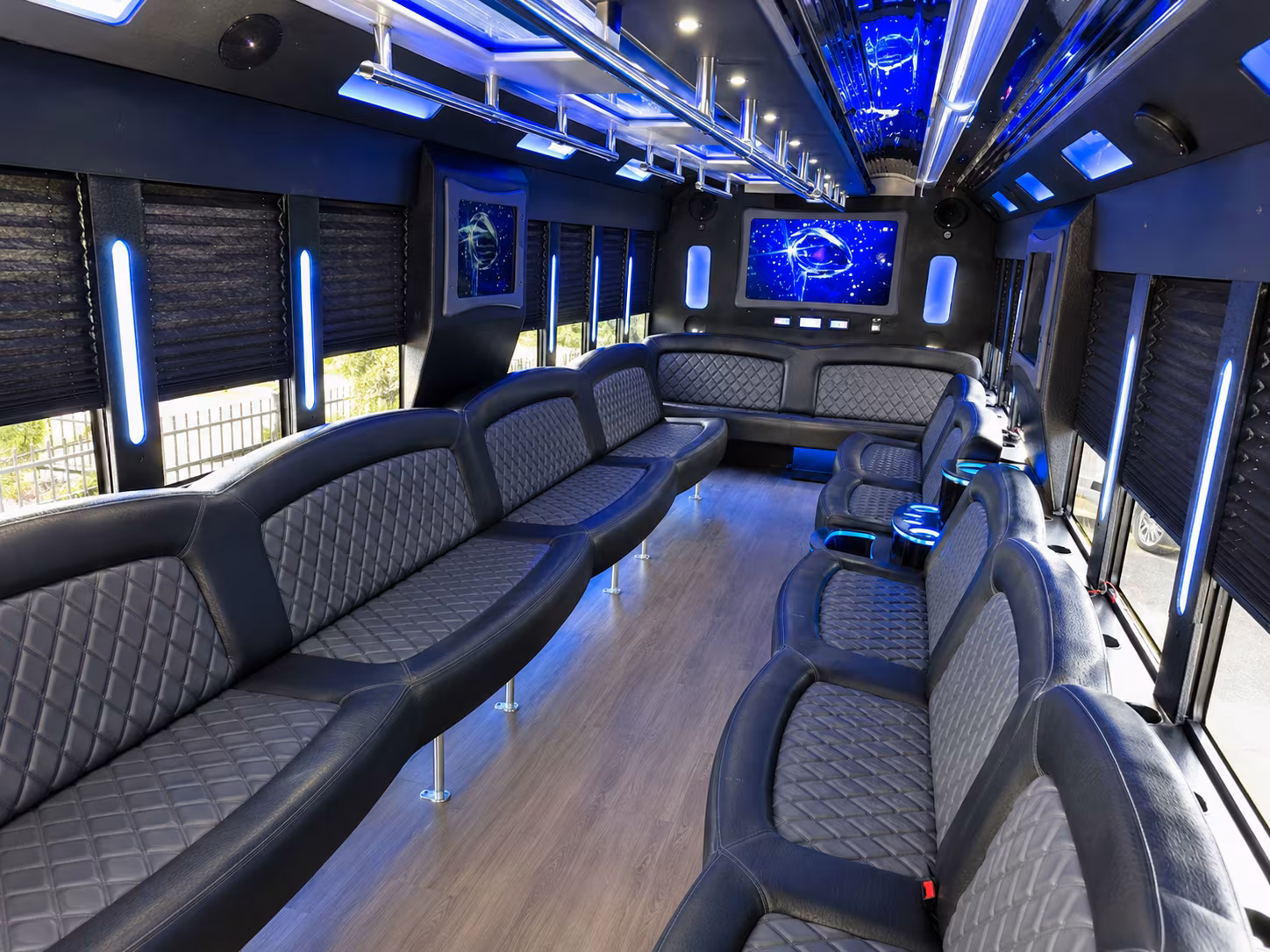 akron corporate party bus rental