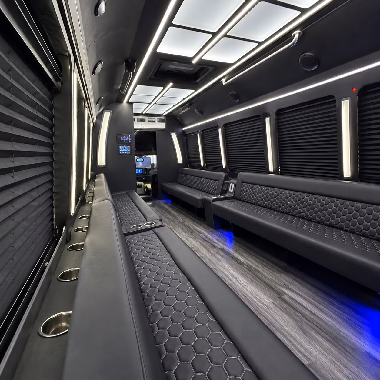 akron new years eve party bus rental