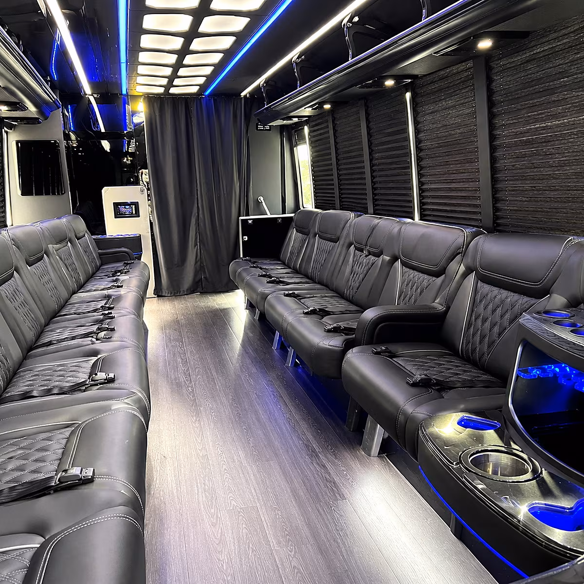 akron party bus inside