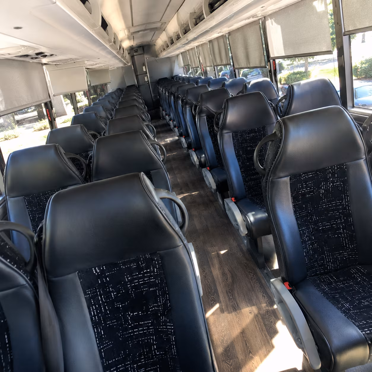 akron sporting event charter bus rental