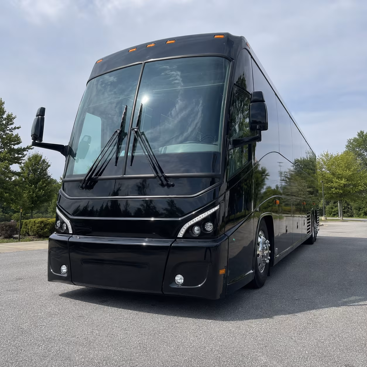 long distance charter buses for ohio away games and road trips