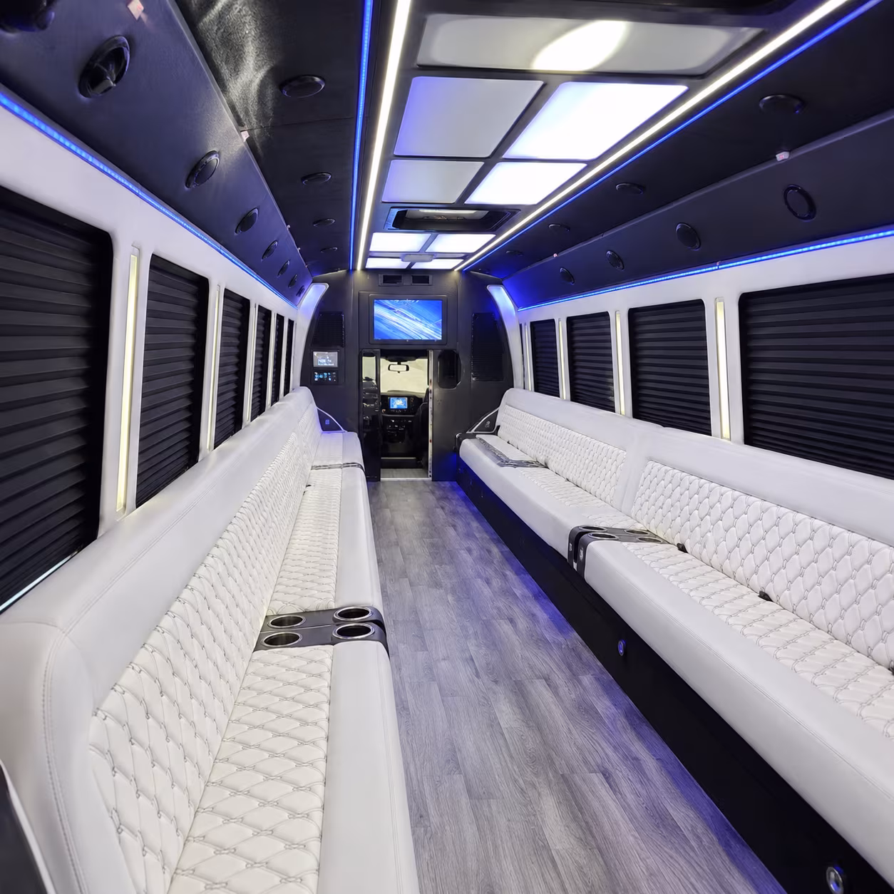 party bus rentals for akron area proms