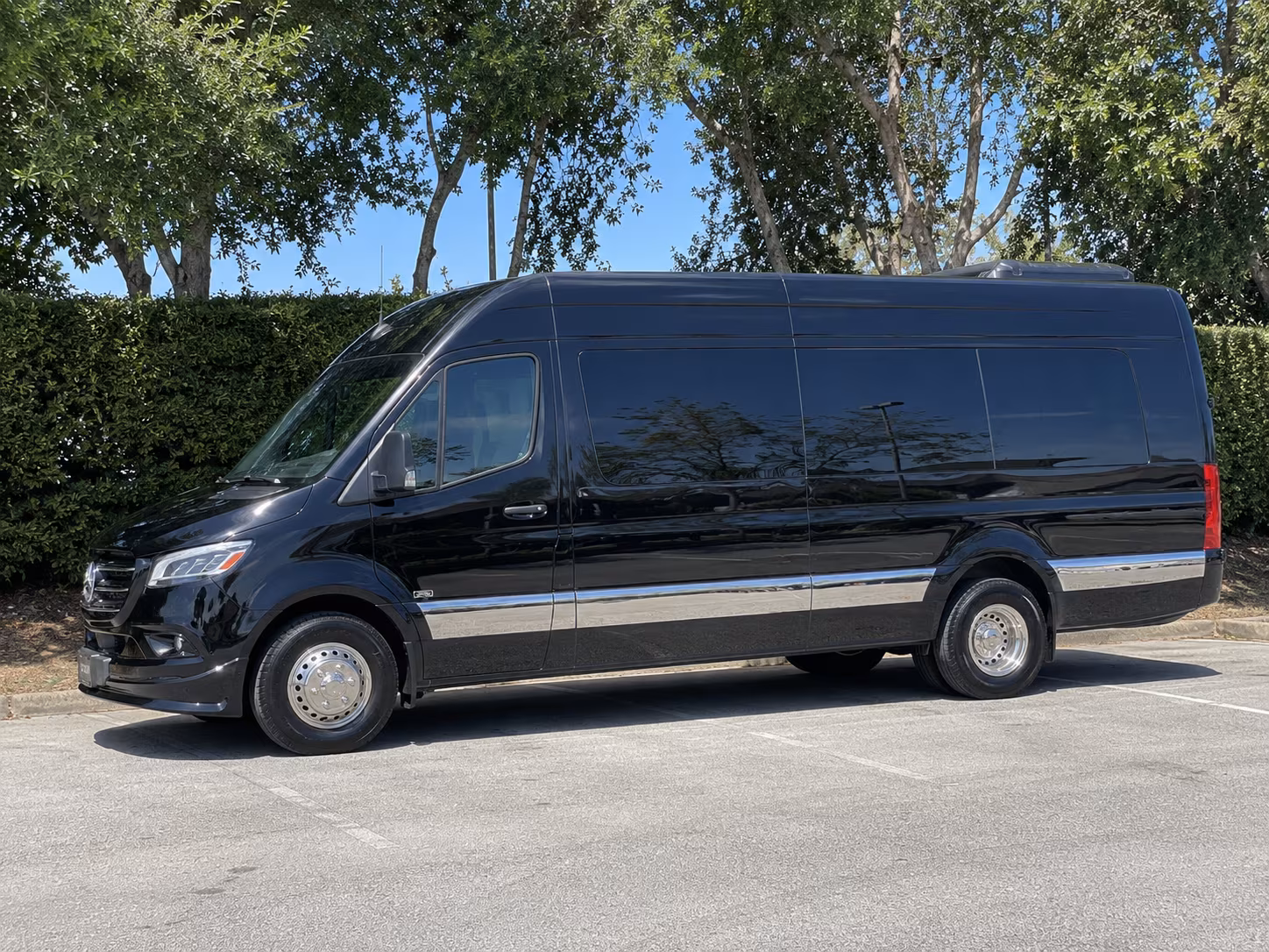 sprinter van with driver